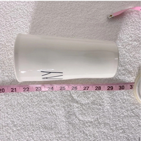 Rae Dunn “AWAY” Mug by  Magenta Tall Ceramic Coffee Travel Mug Tumbler W/ Lid - Picture 12 of 12